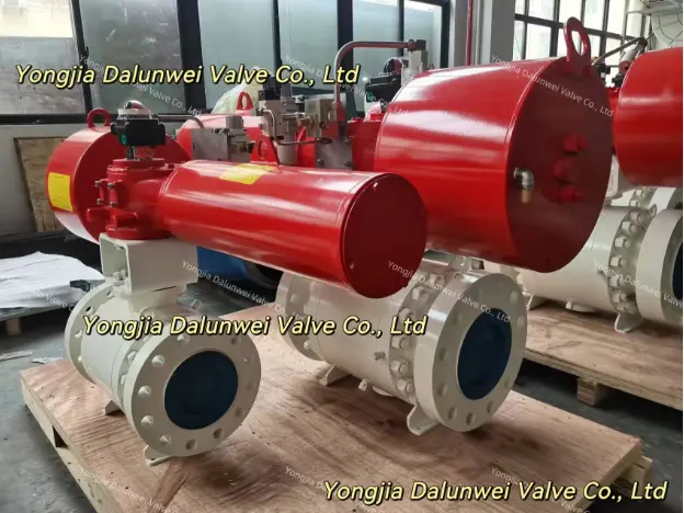 High Performance Ball Valve Selection at Yongjia Dalunwei Valve, Ltd.